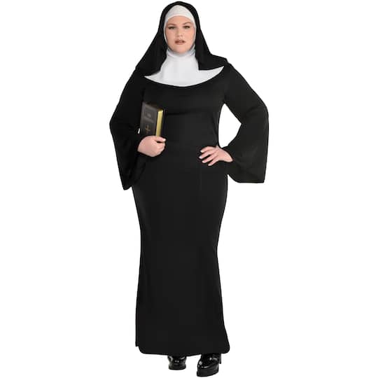 Black &#x26; White Nun Adult Costume